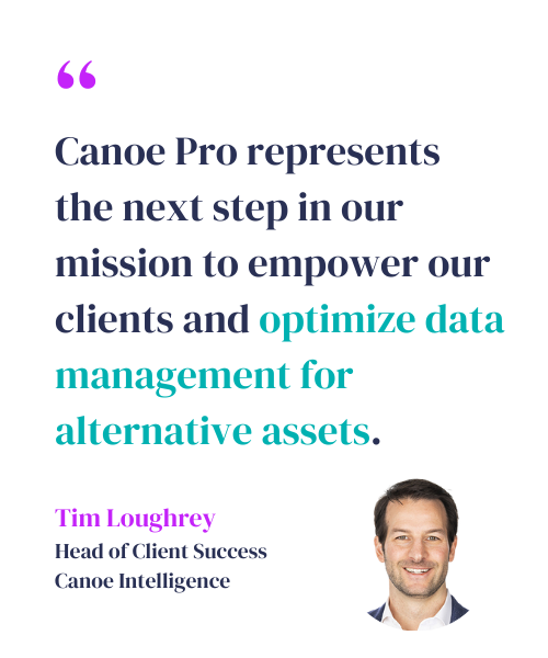 Canoe Pro represents the next step in our mission to empower our clients